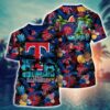 MLB Texas Rangers All Over Print T-Shirt Adventure Vogue For Sports Enthusiasts