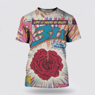 311 Exclusive Poster For Orlando Florida Live At House Of Blues On March 24 2025 3D T-Shirt
