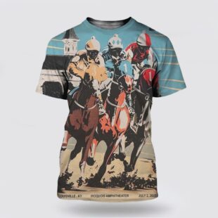 311 Louisville Kentucky 2025 Gig Poster At Iroquois Amphitheater On July 2 2025 3D T-Shirt