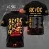 AC DC Pwr Up Tour 2025 For Those About To Rock 3D T-Shirt 1 AC DC Pwr Up Tour 2025 For Those About To Rock 3D T-Shirt