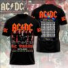 ACDC 52 Years 1973 2025 Thank You For The Memories 3D T-Shirt 1 ACDC 52 Years 1973 2025 Thank You For The Memories 3D T-Shirt
