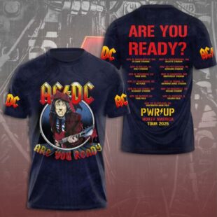 ACDC Are You Ready 3D T-Shirt
