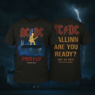 ACDC Are You Ready Tour 3D T-Shirt