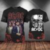 ACDC Band All Over Print T-Shirt 1 ACDC Band All Over Print T-Shirt