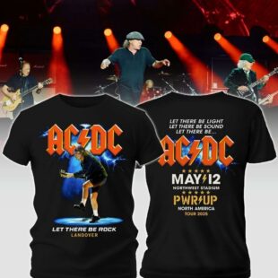 ACDC Power Up Tour 2025 Landover PWR UP Tour 3D T-Shirt