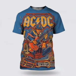 ACDC PWR Up Tour 2025 Berlin Germany 3D T-Shirt