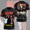 ACDC Rock Band Music All Over Print T-Shirt 1 ACDC Rock Band Music All Over Print T-Shirt