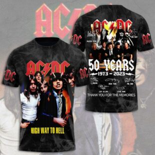 ACDC Rock Band Music All Over Print T-Shirt