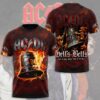 ACDC Rock Band Music Pattern All Over Print T-Shirt 1 ACDC Rock Band Music Pattern All Over Print T-Shirt