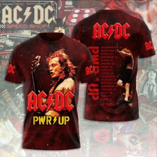 ACDC Rock Music All Over Print T-Shirt