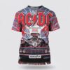 ACDC Tallinn PWR UP Tour 3D T-Shirt