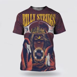 Billy Strings Poster For Show Tonight In Tampa Florida 3D T-Shirt