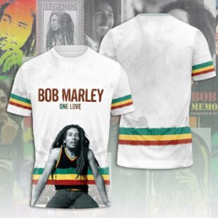 Bob Marley All Over Print T-Shirt