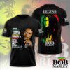 Bob Marley Fan Love All Over Print T-Shirt 2 Bob Marley Fan Love All Over Print T-Shirt