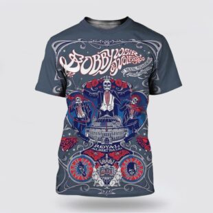 Bobby Weir And Wolfbros Concert Orchestra in London UK 2025 Concert 3D T-Shirt