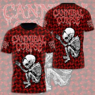 Cannibal Corpse Album All Over Print T-Shirt