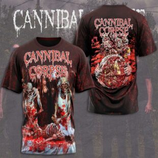 Cannibal Corpse Music All Over Print T-Shirt