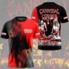 Cannibal Corpse Playlist All Over Print T-Shirt 2 Cannibal Corpse Playlist All Over Print T-Shirt