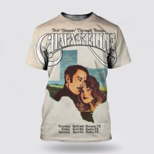 Chaparelle Two Stepping Through Texas 3D T-Shirt
