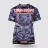 Chris Brown Amsterdam 2025 Breezy Bowl XX Stadium World Tour 3D T-Shirt 1 Chris Brown Amsterdam 2025 Breezy Bowl XX Stadium World Tour 3D T-Shirt