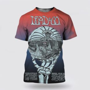 Dead And Company Live At Sphere Las Vegas 2025 3D T-Shirt