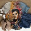 Elvis Presley Album All Over Print T-Shirt 1 Elvis Presley Album All Over Print T-Shirt