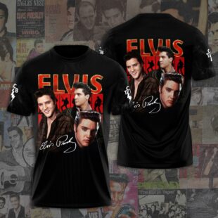 Elvis Presley Band All Over Print T-Shirt