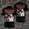 Elvis Presley Concert All Over Print T-Shirt