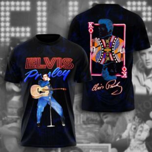 Elvis Presley Hits All Over Print T-Shirt