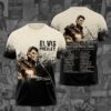 Elvis Presley Music All Over Print T-Shirt 2 Elvis Presley Music All Over Print T-Shirt