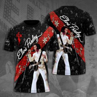 Elvis Presley Musician All Over Print T-Shirt