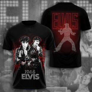 Elvis Presley Poster All Over Print T-Shirt