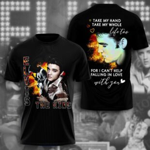Elvis Presley Stage All Over Print T-Shirt