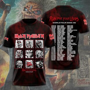 IRMA Pattern All Over Print T-Shirt