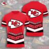 Kansas City Chiefs 3D All Over Print T-Shirt