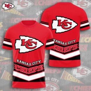 Kansas City Chiefs 3D All Over Print T-Shirt