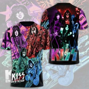 Kiss Band Fans All Over Print T-Shirt