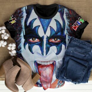 Kiss Band Light All Over Print T-Shirt