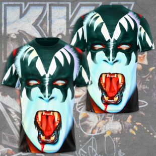 Kiss Band Logo All Over Print T-Shirt