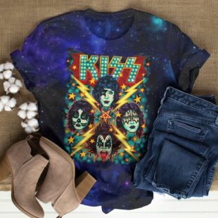 Kiss Band Love All Over Print T-Shirt