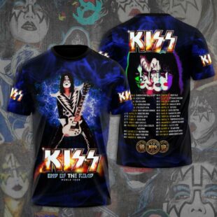 Kiss Band Music 3D All Over Print T-Shirt