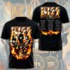 Kiss Band Stage All Over Print T-Shirt