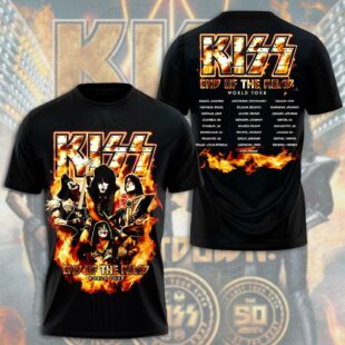 Kiss Band Stage All Over Print T-Shirt