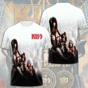 Kiss Band Style All Over Print T-Shirt