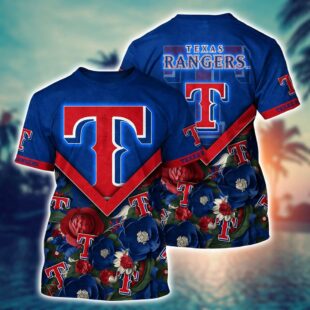 MLB Texas Rangers All Over Print T-Shirt Masterpiece For Sports Enthusiasts