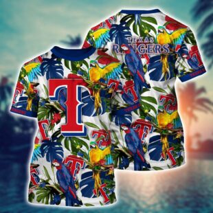 MLB Texas Rangers All Over Print T-Shirt Symphony Bliss For Sports Enthusiasts