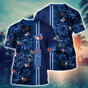 MLB Toronto Blue Jays All Over Print T-Shirt Aloha Grand Slam For Sports Enthusiasts