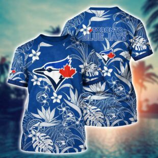 MLB Toronto Blue Jays All Over Print T-Shirt Island Adventure For Sports Enthusiasts