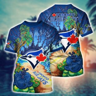 MLB Toronto Blue Jays All Over Print T-Shirt Masterpiece Parade For Sports Enthusiasts