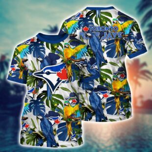 MLB Toronto Blue Jays All Over Print T-Shirt Symphony Bliss For Sports Enthusiasts